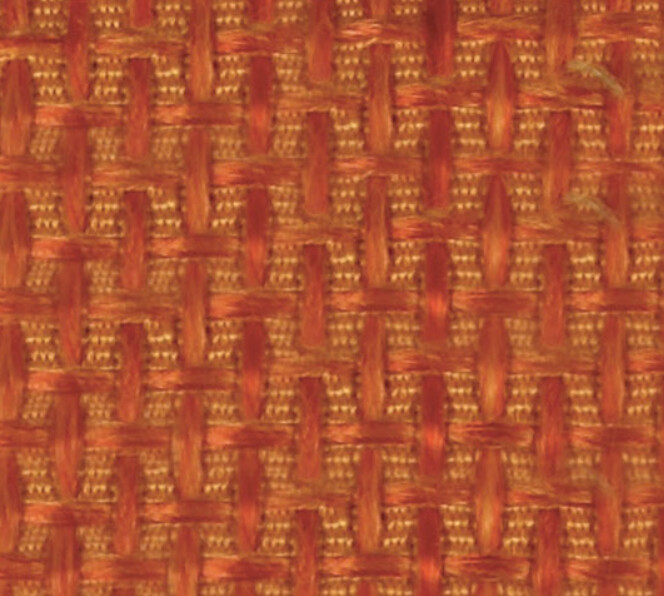 Orange Basket Weave