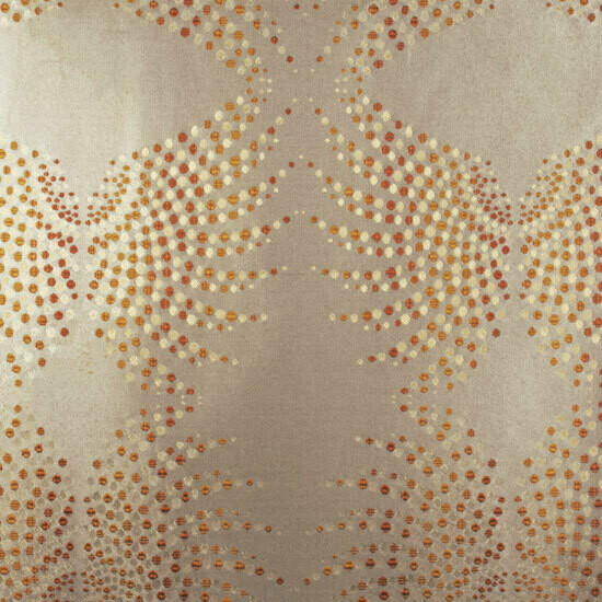 Tangerine Grey Dot Art