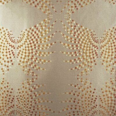 Tangerine Grey Dot Art