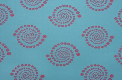 Turquoise / Pink Kaleidoscope