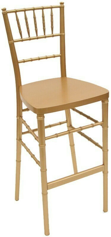 Chiavari Bar Stool Gold