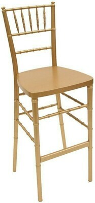 Chiavari Bar Stool Gold