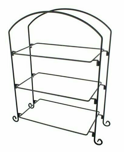 Wrought Iron 3 Tier Stand
