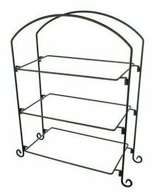 Wrought Iron 3 Tier Stand