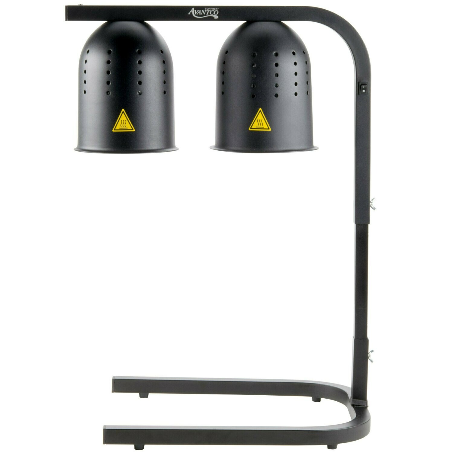 Heat Lamp 2 Bulb BLACK