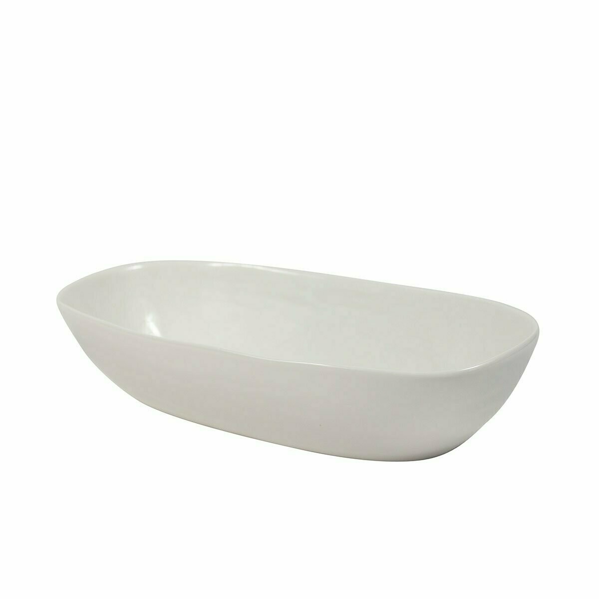 Porcelain Oval Family Style Bowl 6&quot; x 11&quot; - 40 Oz.