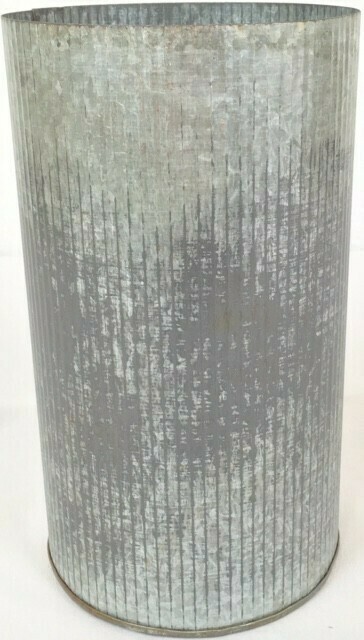 Metal Antique Vase - ​6&quot; W x 10 1/2&quot; H