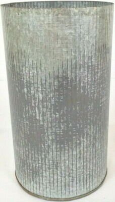 Metal Antique Vase - ​6&quot; W x 10 1/2&quot; H