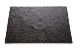 Rectangular Black Slate Tray - 15" x 7 1/2"