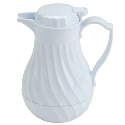 Swirl Thermal Server White 20 Oz.