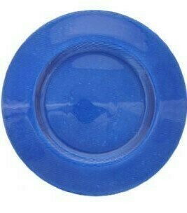 Cobalt Blue Glass Charger