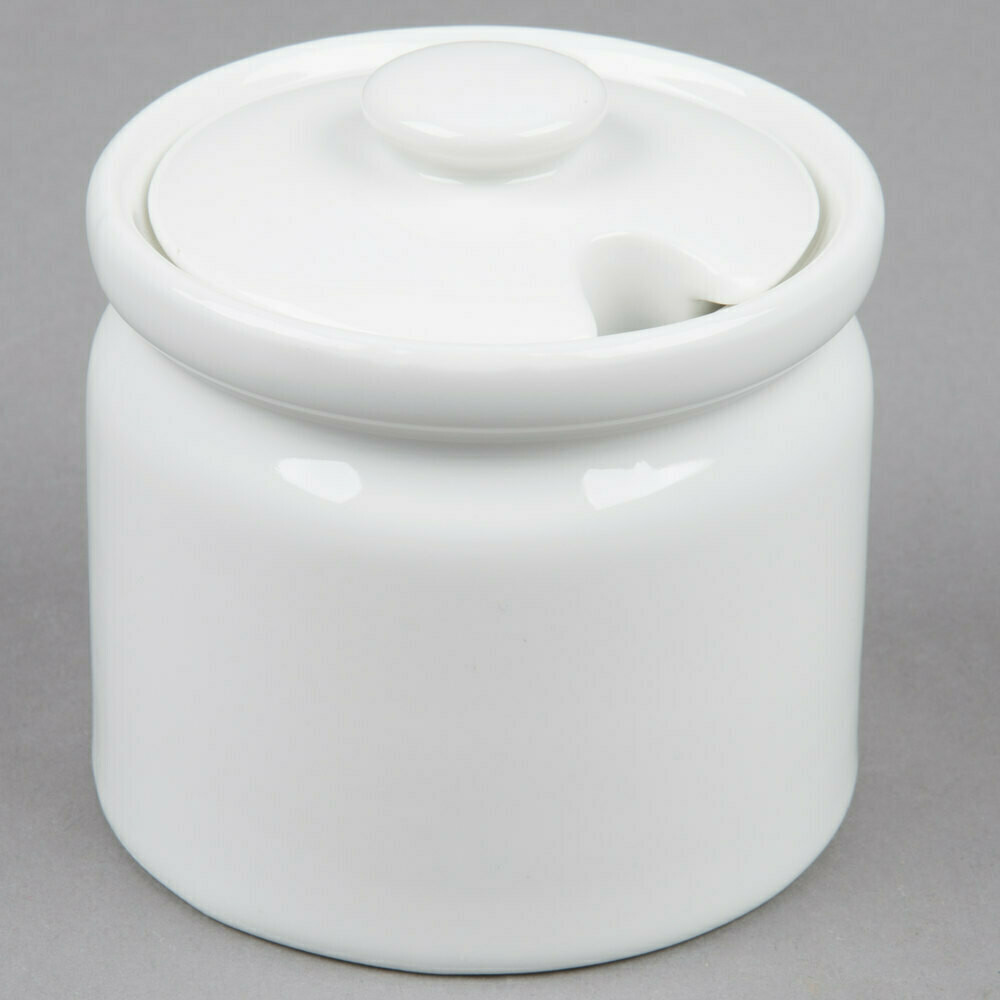 China Sugar Bowl White