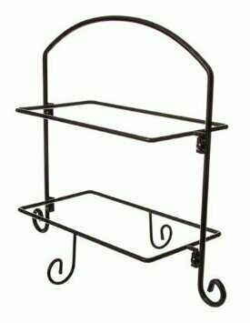 Wrought Iron 2 Tier Stand