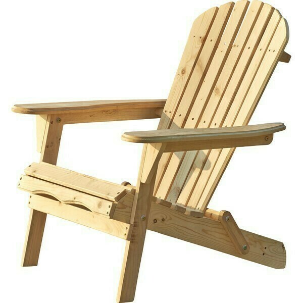 Adirondack Chair Natural