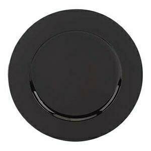 Black Beaded Melamine ​Charger