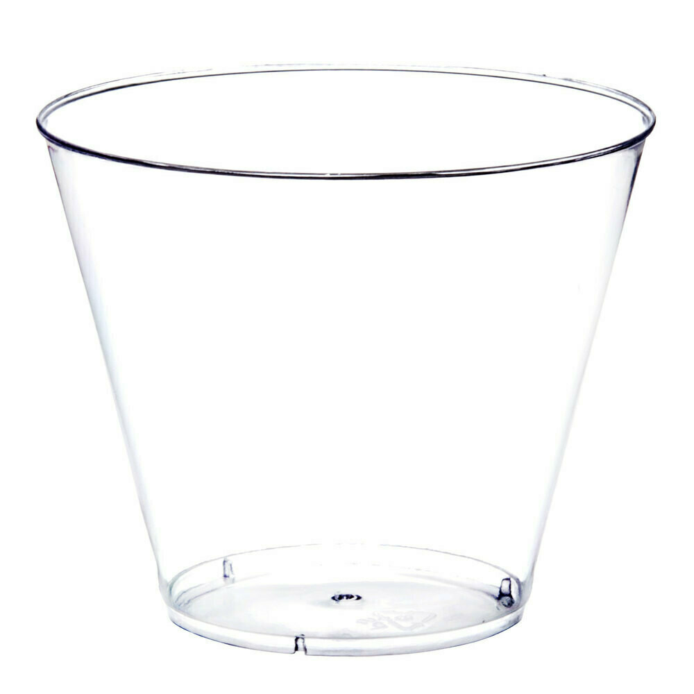 Clear Plastic Old Fashion 9 Oz. - Pack of 50