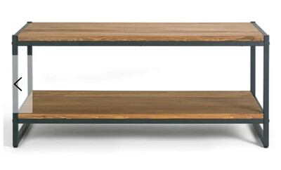 Iron Frame Coffee Table