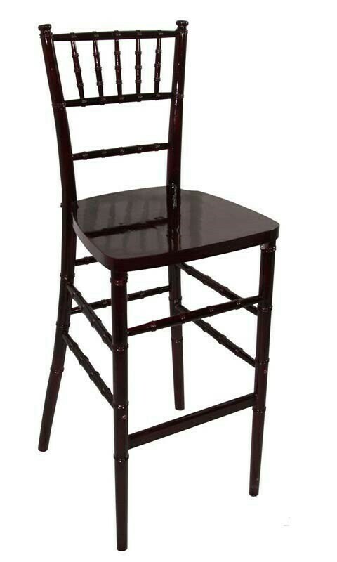 Chiavari Bar Stool Mahogany