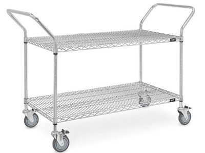 Heavy Duty Wire Cart 60&quot; x 24&quot; x 41&quot;