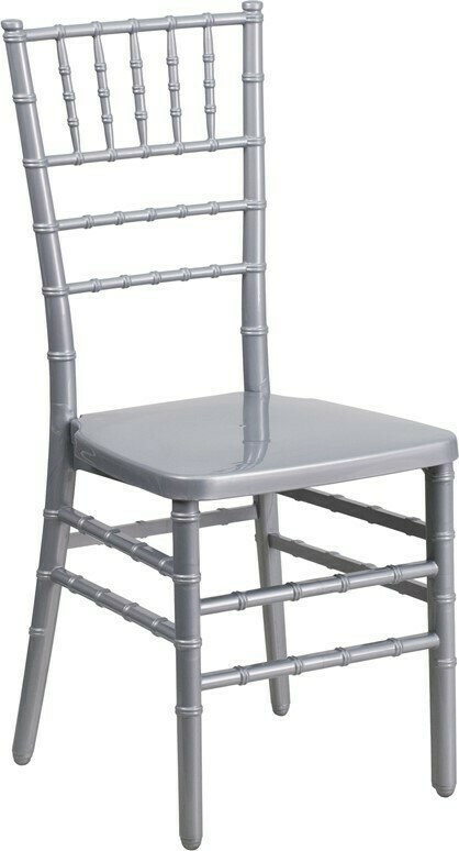 Chiavari Chair Resin Silver
