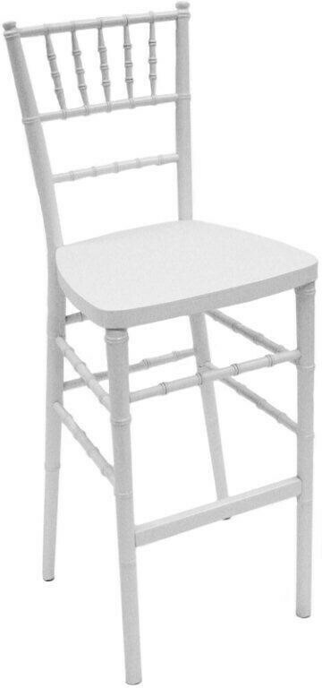 Chiavari Bar Stool White
