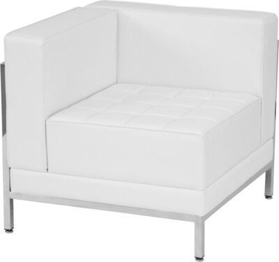 White SoHo Corner Chair