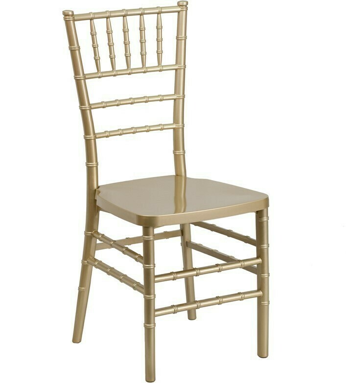 Chiavari Chair Resin Gold