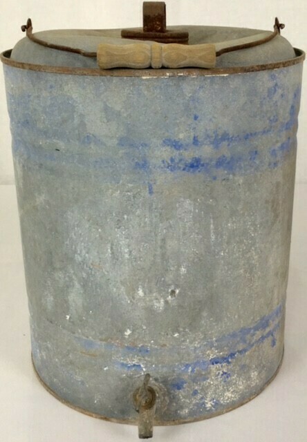 Antique Watering Bucket -15&quot; W x 12&quot; H