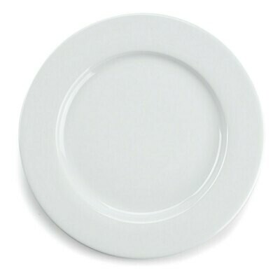White Rim Dinner Plate 10.5&quot; - Pack of 10