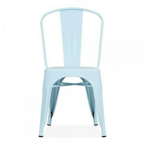 Tolix Light Blue Bistro