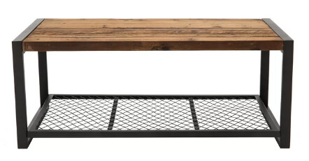 Wire Shelf Coffee Table