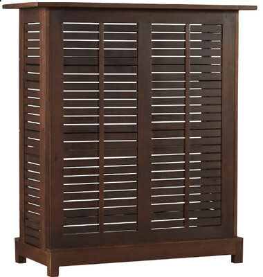 Mahogany Outdoor Bar Cabinet