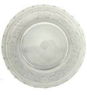 Trellis Glass Charger