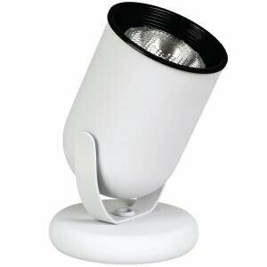 White 7&quot; Floor Uplighting