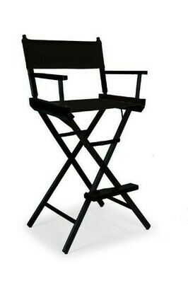 Black Directors Chair Tall