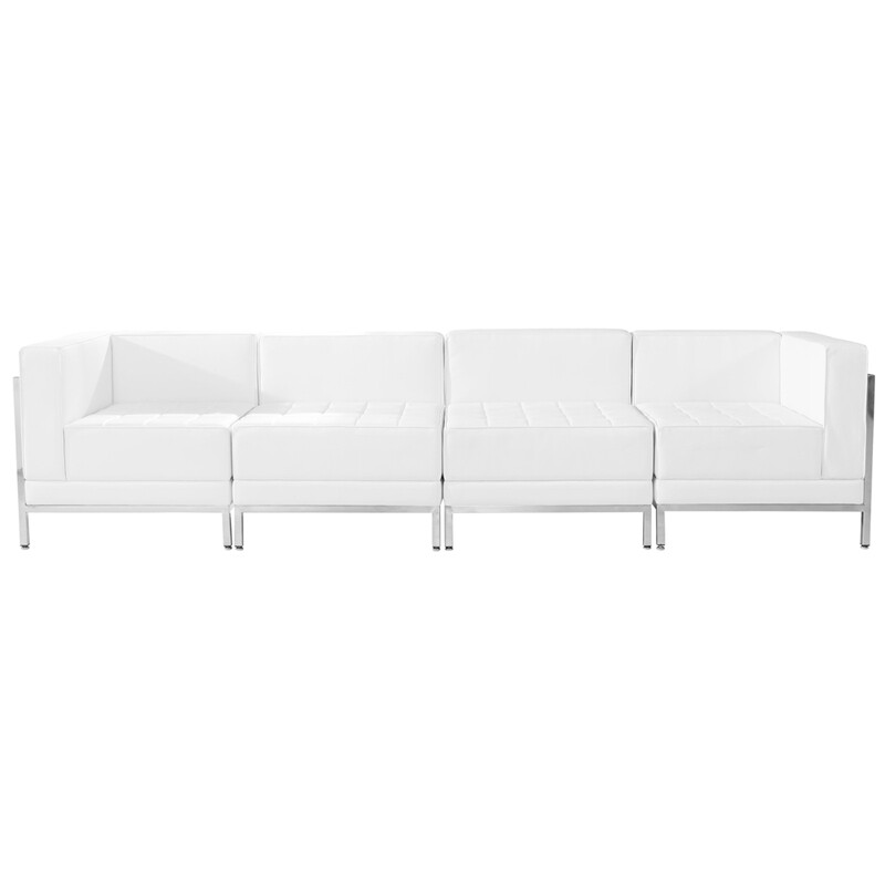 White Soho Couch 4 Piece