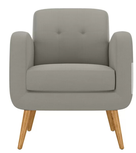 Dove Gray Lounge Chair