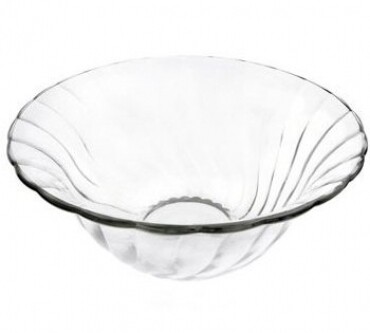 Glass Punch Bowl 6 Qt.