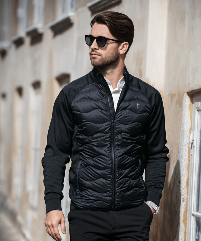 Hybrid down jackets deals