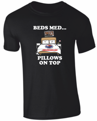 Beds Med Pillow On Top T-shirt