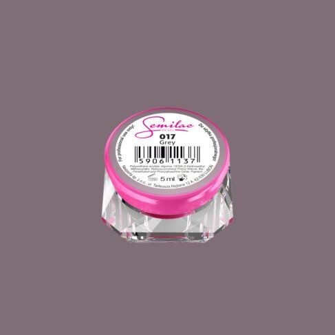 017 UV GEL COLOR SEMILAC GREY 5ML