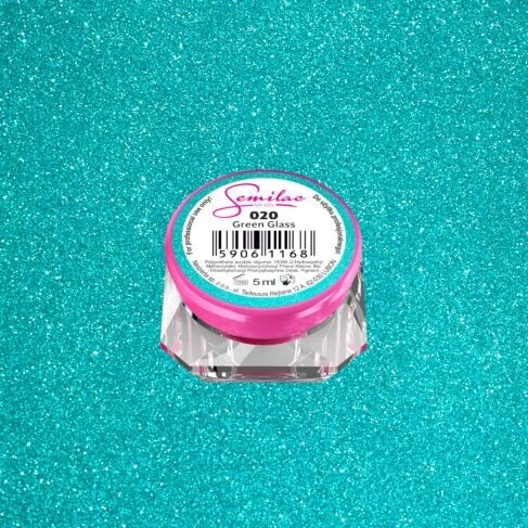 020 UV GEL COLOR SEMILAC GREEN GLASS 5ML