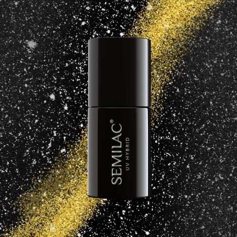 312 Lakier hybrydowy Semilac MAGIC CAT EYE Silver 7ml