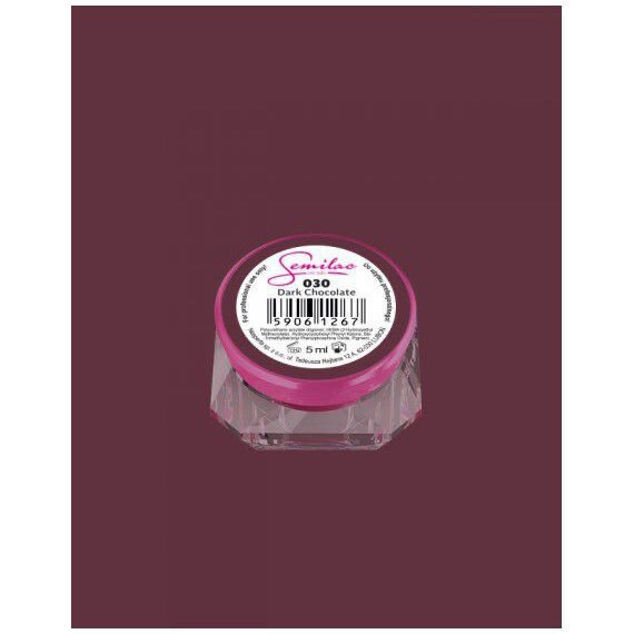030 Gel Color Dark Chocolate