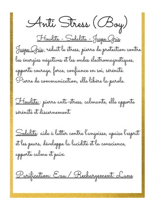 Synergie Anti Stress version homme