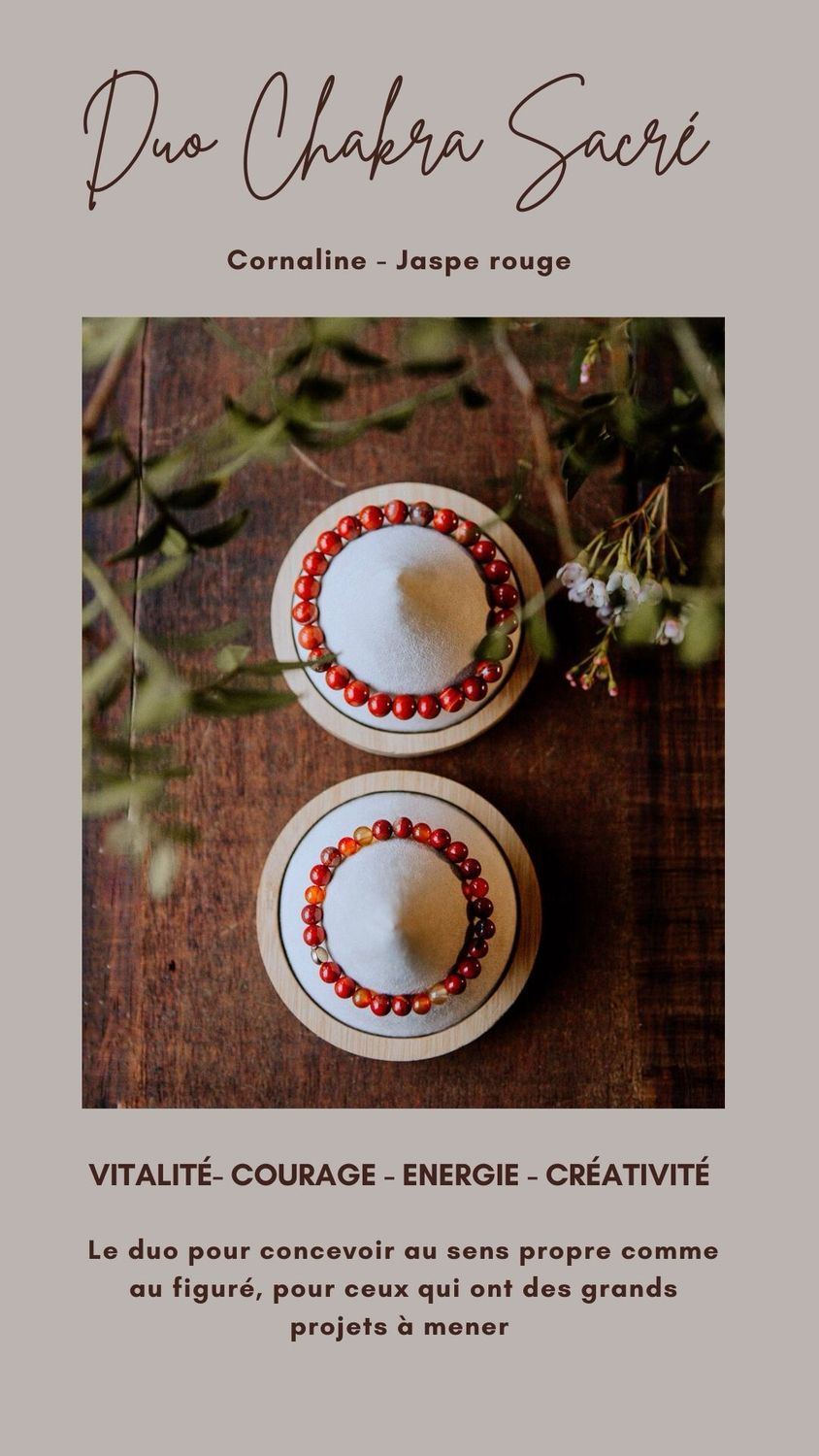 Duo Chakra Sacré - Vitalité