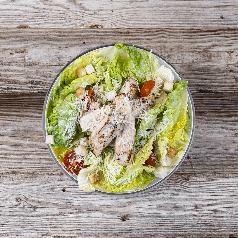 Caesar salad with chicken