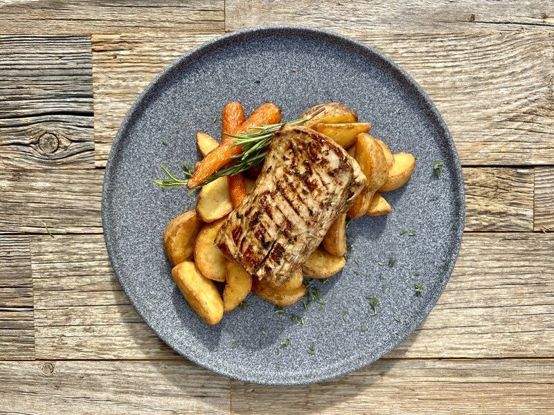 Pork fillet steak