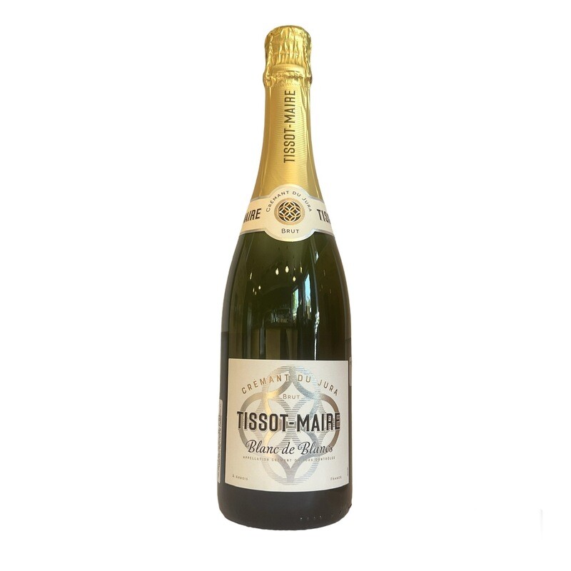 Tissot Maire Cremant Du Jura Blanc de Blancs 12% 0.75L, France