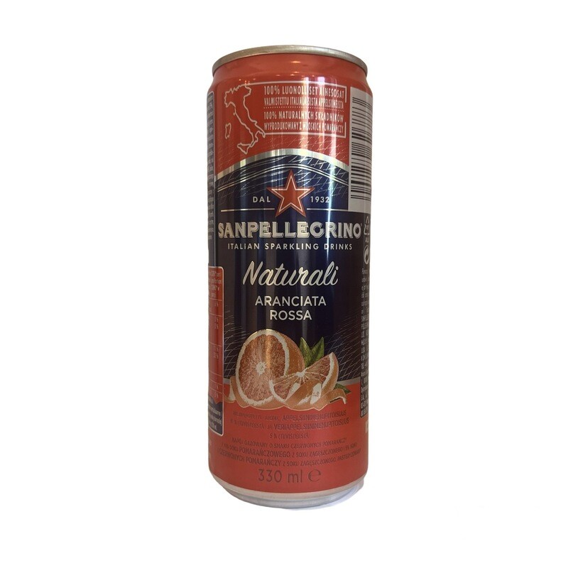 SanPellegrino Aranciata Rossa Naturali 0.33L